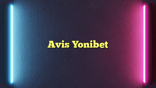 Avis Yonibet