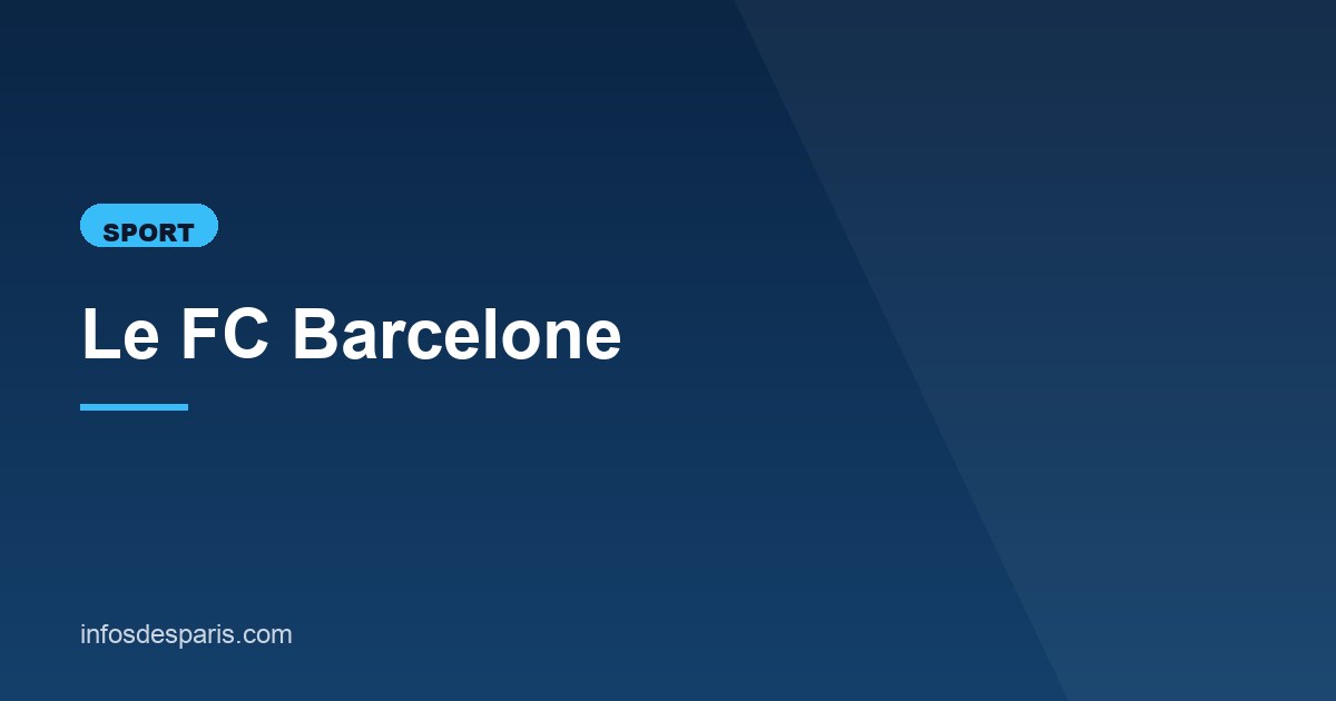 Illustration de l'article consacré au FC Barcelone