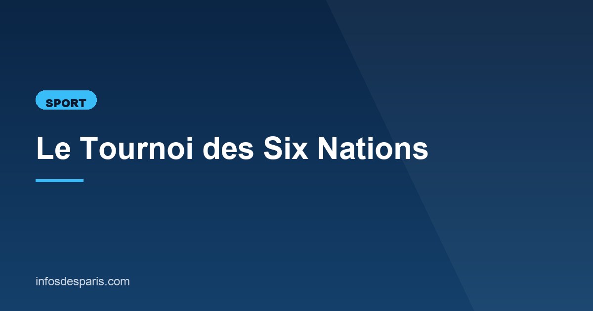 Illustration de l'article consacré au Tournoi des Six Nations